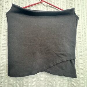 Talula Asymmetrical Black Skirt